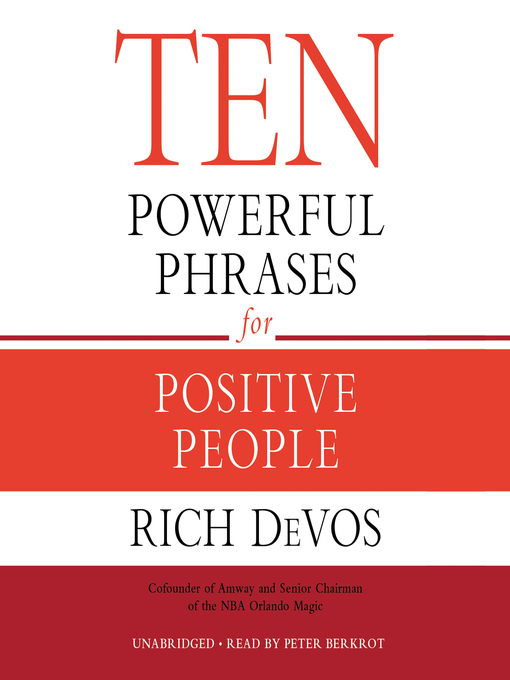 Cover image for Ten Powerful Phrases for Positive People